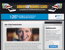 Tablet Screenshot of orderofbooks.com